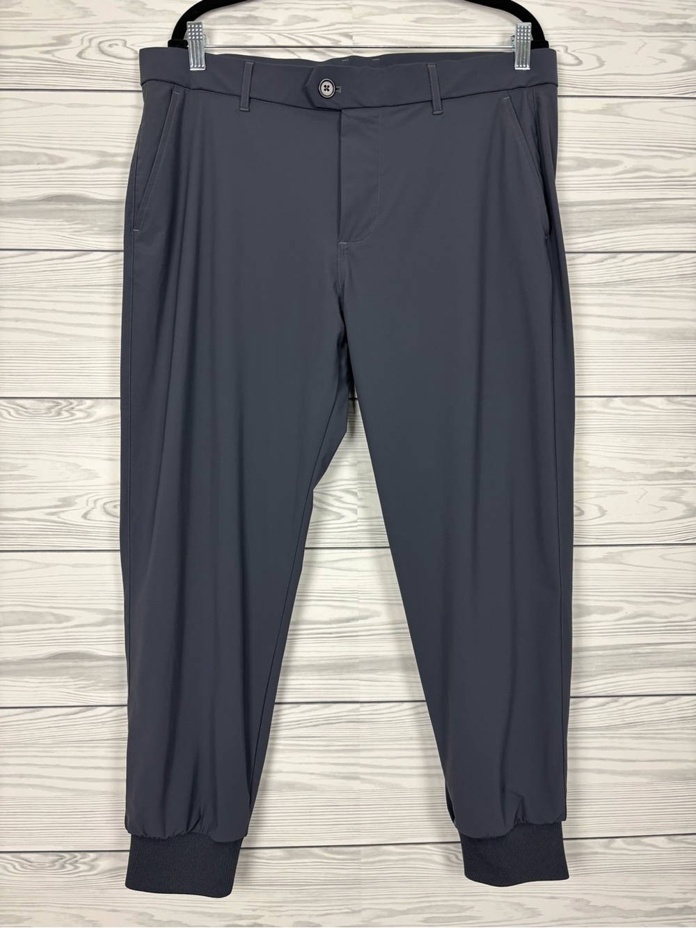 Greyson men’s montauk performance jogger gray tailored fit size 35